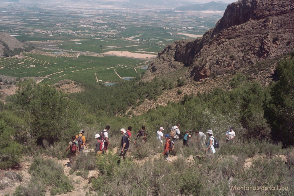 Bajando a la Ermita del Pilar