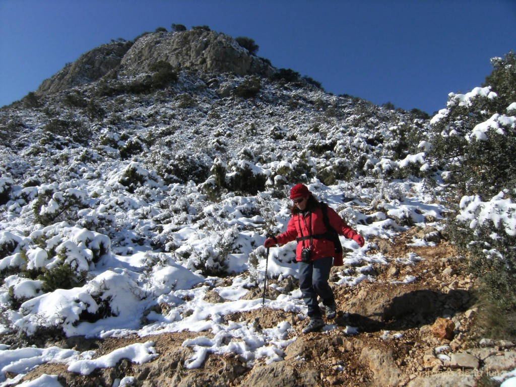 Sacri y arriba queda la cima de La Blasca