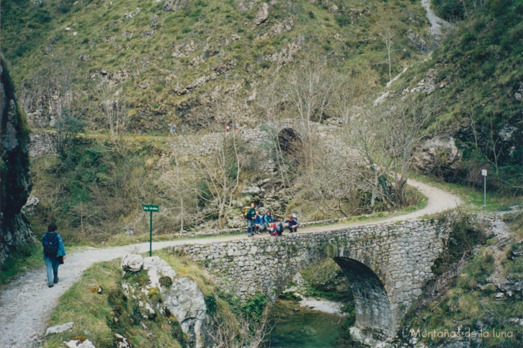 Puentes, uno sobre el Río Urdón