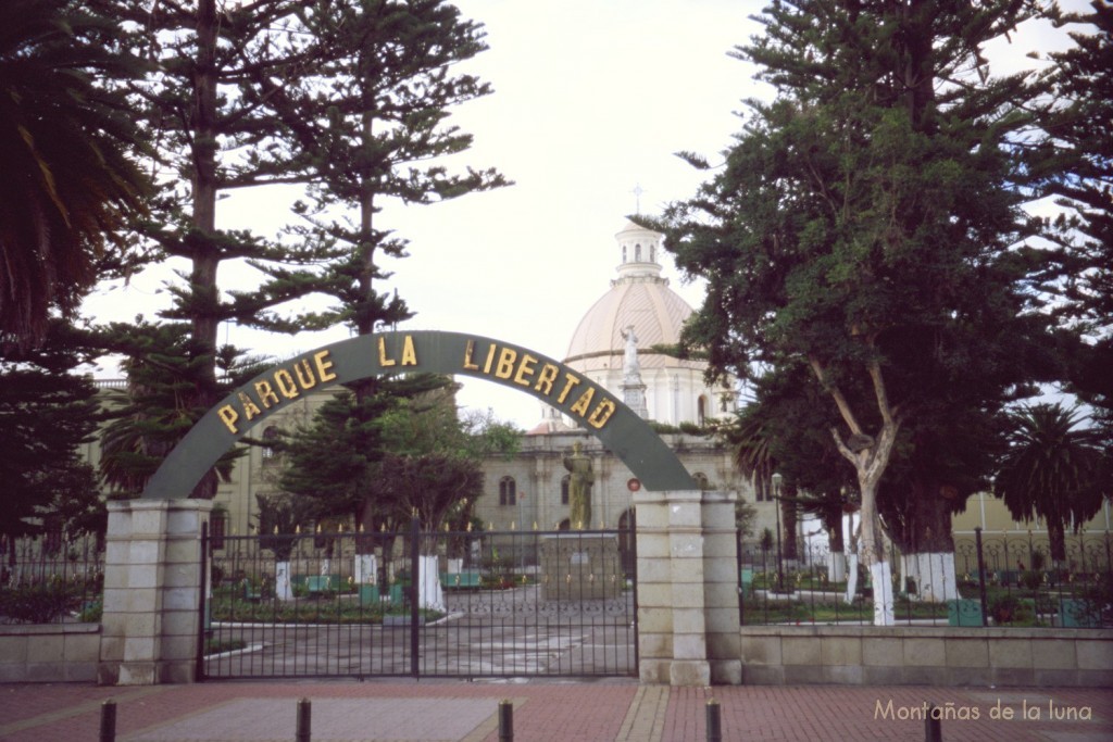 Parque de La Libertad en Riobamba