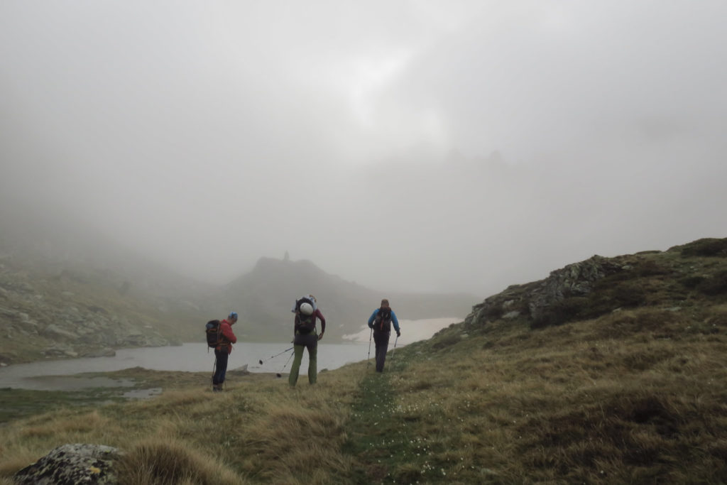 Cruzando las Basses del Siscaró