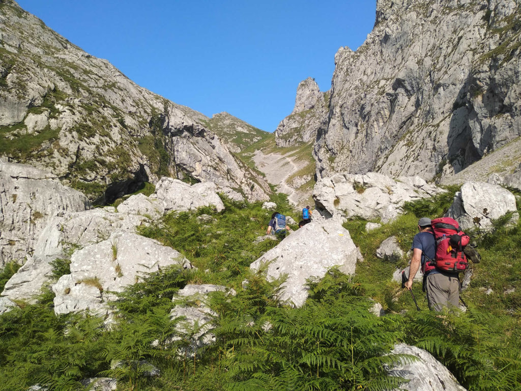 Subiendo al Collau Debaju