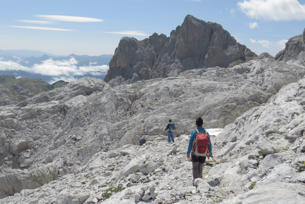 Camino del Collado "sin nombre", delante el Pico de San Carlos