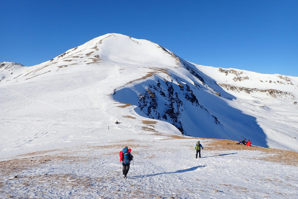 Coll de La Marrana, 2.529 mts., arriba el Bastiments