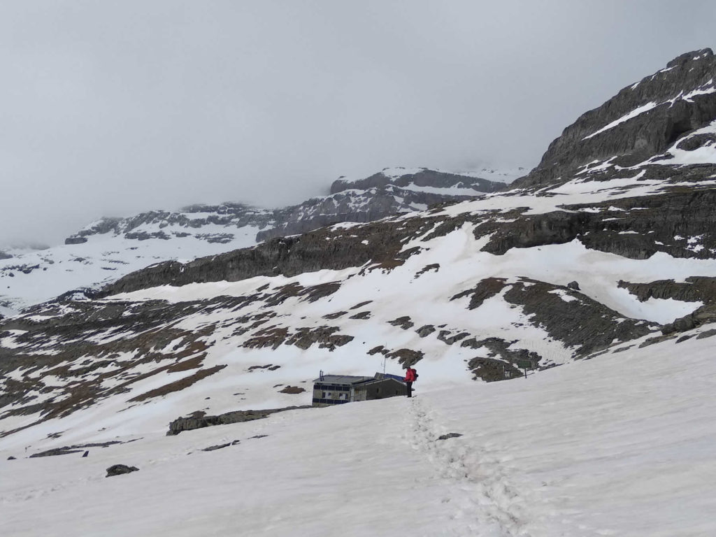 Llegando al Refugio de Góriz, 2.195 mts.