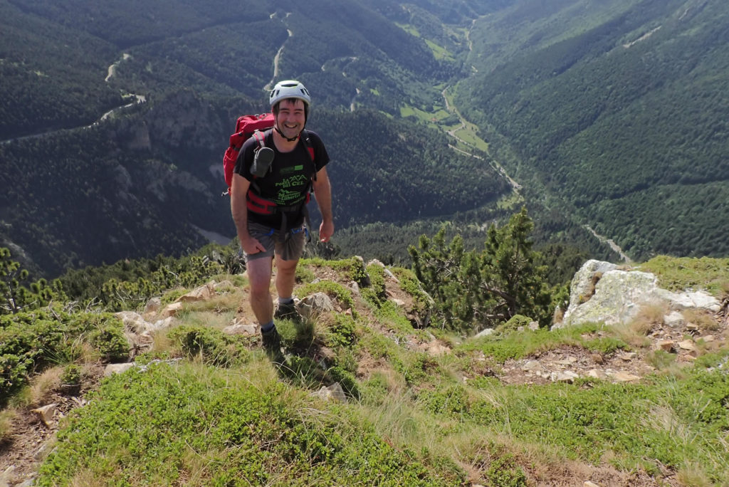 Joaquín en la Creu d'en Barniquell